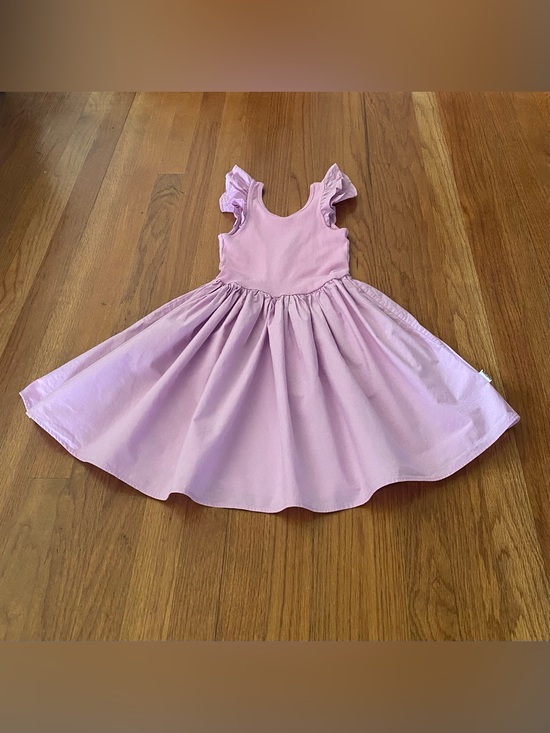 Molo Other - Molo Lavender Ruffle Sleeve Twirl Dress